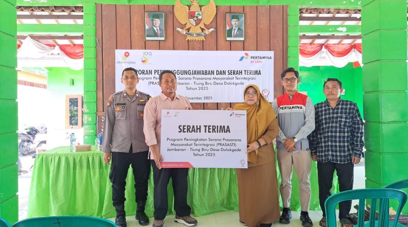 Akses Ekonomi Menguat, PEPC zona 12 Serah terimakan  PRASASTI JTB di Dolokgede 2025