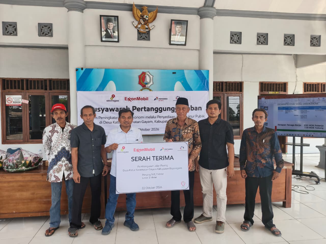 Bukan Sekadar Membangun, Tiga Desa di Gayam Pastikan Infrastruktur Bermanfaat